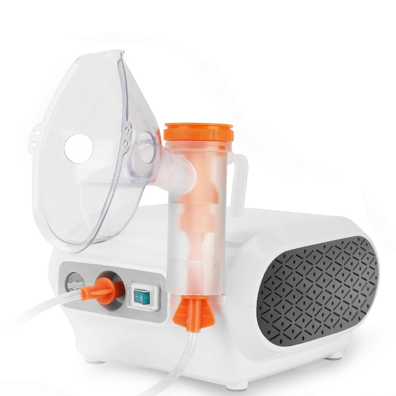 Compresor NebuMayluck Compressor Nebulizer Machine with 1 Set Acessory, Jet Nebulizers Personal Steam Inhaler for Kids Adults